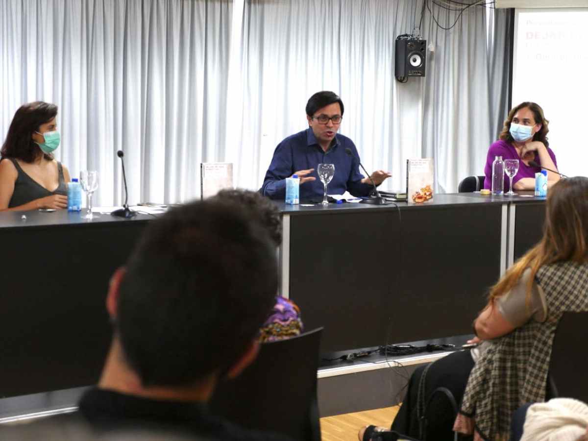 Ada Colau i Olga Rodríguez presentaron en Madrid mi nuevo&nbsp;libro.